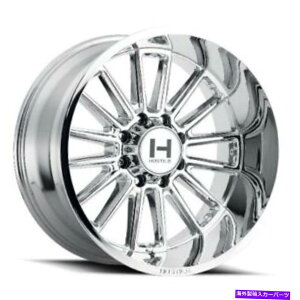 zC[@4{Zbg 20x12GΓIH115vf^[A[}[bLiNjzC[8x170i-44mmjZbg4 20x12 Hostile H115 Predator Armor Plated (Chrome) Wheels 8x170 (-44mm) Set of 4