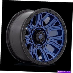 zC[@4{Zbg 20x10RIt[hD827gNV_[Nu[ubNzC[6x5.5i-18mmjZbg4 20x10 Fuel Off-Road D827 Traction Dark Blue Black Wheels 6x5.5 (-18mm) Set of 4