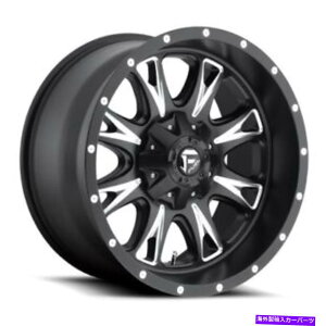 �z�C�[���@4�{�Z�b�g 20x10 d513�R���X���b�g���u���b�N���~�����O�z�C�[��6x135/6x5.5�i-24mm�j�Z�b�g4 20x10 D513 Fuel Throttle Black & Milled Wheels 6x135/6x5.5 (-24mm) Set of 4