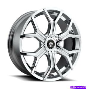 �z�C�[���@4�{�Z�b�g 24x9.5 S207�_�u���C�����e�B�N�����z�C�[��6x135/6x5.5�i30mm�j�Z�b�g4 24x9.5 S207 Dub Royalty Chrome Wheels 6x135/6x5.5 (30mm) Set of 4�y���s�A���i�z
