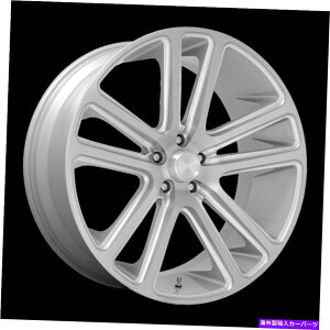 �z�C�[���@4�{�Z�b�g 24x10�_�uS257�t���b�N�X�O���X�V���o�[�u���V�t���t�F�C�X�z�C�[��6x5.5�i30mm�j�Z�b�g4�̃Z�b�g 24x10 Dub S257 Flex Gloss Silver Brushed Face Wheels 6x5.5 (30mm) Set of 4�y���s�A���i�z