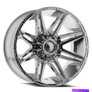 �z�C�[���@4�{�Z�b�g 22x12 XF�I�t���[�hXF-220�N�����z�C�[��8x6.5/8x180�i-44mm�j�Z�b�g4 22x12 XF Off-Road XF-220 Chrome Wheels 8x6.5/8x180 (-44mm) Set of 4�y���s�A���i�z