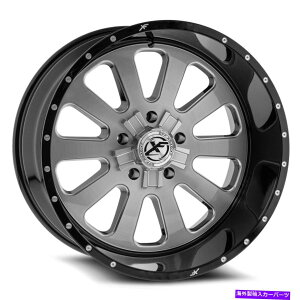 �z�C�[���@4�{�Z�b�g 24x12 xfx flow xfx-302�u���V�t�������z�C�[��6x135/6x5.5�i-44mm�j�Z�b�g4 24x12 XFX Flow XFX-302 Brushed Milled Wheels 6x135/6x5.5 (-44mm) Set of 4�y���s�A���i�z