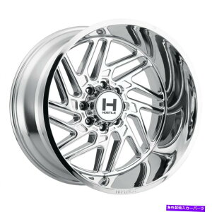 zC[@4{Zbg 22x10GΓIH116WO\[A[}[bLiNjzC[8x180i-12mmjZbg4 22x10 Hostile H116 Jigsaw Armor Plated (Chrome) Wheels 8x180 (-12mm) Set of 4