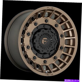 ホイール　4本セット 20x9燃料D725民兵マットブロンズ＆ブラックホイール5x4.5/5x5（1mm）セット4のセット 20x9 Fuel D725 Militia Matte Bronze & Black Wheel 5x4.5/5x5 (1mm) Set of 4