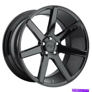 �z�C�[���@4�{�Z�b�g 22x10 M168�j�b�`���F���[�i�O���X�u���b�N�z�C�[��5x120�i40mm�j�Z�b�g4�̃Z�b�g 22x10 M168 Niche Verona Gloss Black Wheels 5x120 (40mm) Set of 4�y���s�A���i�z