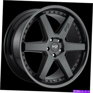 ホイール 4本セット 20x10.5ニッチ1PC M192 ALTAIR GLOSS BLACK MATTE BLKホイール5x112(40mm)セット4 20x10.5 Niche 1pc M192 ALTAIR GLOSS BLACK MATTE BLK Wheel 5x112 (40mm) Set of 4