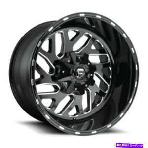 zC[@4{Zbg 20x10 D581 Fuel Triton Gloss BlackMilled Wheels 5x4.5/5x5i-18mmjZbg4 20x10 D581 Fuel Triton Gloss Black & Milled Wheels 5x4.5/5x5 (-18mm) Set of 4