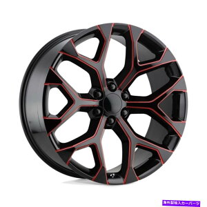zC[@4{Zbg 26x10ptH[}XvJPR176ubNbh~OzC[6x5.5i24mmjZbg4 26x10 Performance Replicas PR176 Black Red Milled Wheels 6x5.5 (24mm) Set of 4