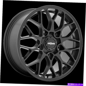 �z�C�[���@4�{�Z�b�g 19x8.5 Rotiform 1PC R190�}�b�g�u���b�N�z�C�[��5x108�i45mm�j�Z�b�g4 19x8.5 Rotiform 1pc R190 Matte Black Wheel 5x108 (45mm) Set of 4�y���s�A���i�z