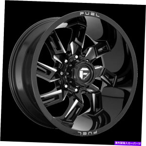 �z�C�[���@4�{�Z�b�g 20x10�R��1PC D747���b�N�_�E���O���X�u���b�N�~�����O�z�C�[��5x5.5�i-18mm�j�Z�b�g4 20x10 Fuel 1pc D747 LOCKDOWN Gloss Black Milled Wheel 5x5.5 (-18mm) Set of 4�y���s�A���i�z