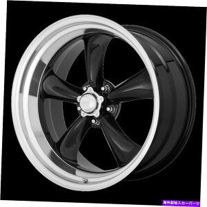 zC[@4{Zbg 22x11 American Racing VN315 TORQ THRUST II BLK}bnzC[5x5i18mmjZbg4̃Zbg 22x11 American Racing VN315 TORQ THRUST II Blk Mach Wheel 5x5 (18mm) Set of 4