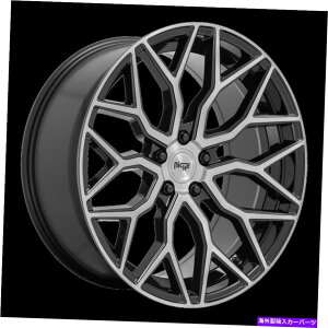 �z�C�[���@4�{�Z�b�g 22x10�j�b�`1PC M262�}�b�c�@���e�B�O���X�u���b�N�z�C�[��5x130�i30mm�j�Z�b�g4 22x10 Niche 1pc M262 MAZZANTI Gloss Black Wheel 5x130 (30mm) Set of 4�y���s�A���i�z