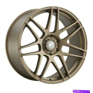 �z�C�[���@4�{�Z�b�g 22x10 forgestar F355 x14�T�e�����̃z�C�[��6x5.5�i30mm�j�Z�b�g4 22x10 Forgestar F355 X14 Satin Bronze Wheels 6x5.5 (30mm) Set of 4�y���s�A���i�z