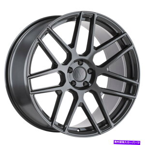 �z�C�[���@4�{�Z�b�g 20x10�}���h���X�~�O���A�O���X�K�����^��RF�z�C�[��5x112�i45mm�j�Z�b�g4 20x10 Mandrus Miglia Gloss Gunmetal Rf Wheels 5x112 (45mm) Set of 4