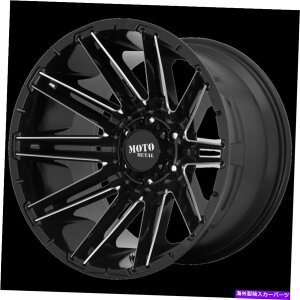 �z�C�[���@4�{�Z�b�g 22x10 Moto Metal Mo998 Kraken Gloss Black Milled Wheels 6x135�i-18mm�j�Z�b�g4 22x10 Moto Metal MO998 Kraken Gloss Black Milled Wheels 6x135 (-18mm) Set of 4�y���s�A���i�z