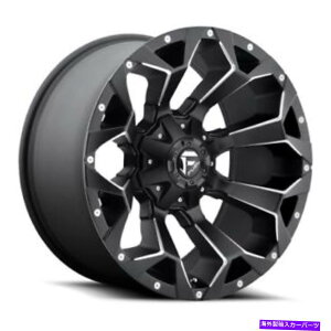 zC[@4{Zbg 20x10 D546 Fuel Assault BlackMilled Wheels 5x4.5/5x5i-18mmjZbg4 20x10 D546 Fuel Assault Black & Milled Wheels 5x4.5/5x5 (-18mm) Set of 4