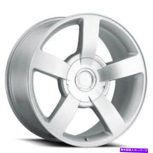 �z�C�[���@4�{�Z�b�g �i4�j22 Chevy 1500 SS�g���b�N�z�C�[��FR 33�V���o�[OEM���v���J�����iB31�j (4) 22 Chevy 1500 SS Truck Wheels FR 33 Silver OEM Replica Rims(B31)�y���s�A���i�z