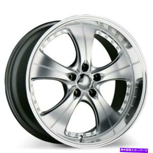 zC[@4{Zbg 19x8.5G[XC053ghnCp[Vo[W@BHꂽO4̃Zbgib5j 19x8.5 ACE C053 TREND HYPER SILVER w MACHINED LIPS WHEELS A SET of 4 (B5)