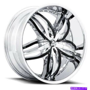 zC[@4{Zbg i4j20 "fBAuzC[GWFNƍCT[giB42j (4) 20" Diablo Wheels Angel Chrome with Black Insert Rims (B42)