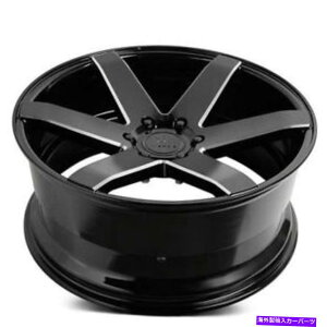 �z�C�[���@4�{�Z�b�g �i4�j20 "Verde Wheels V24 Invictus Gloss Black Milled Rims�iB41�j (4) 20" Verde Wheels V24 Invictus Gloss Black Milled Rims(B41)