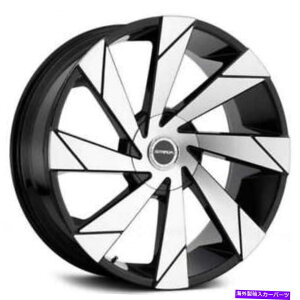 �z�C�[���@4�{�Z�b�g �i4�j22 "StradaWheels Moto Gloss Black Machined Rims�iB44�j (4) 22" Strada Wheels Moto Gloss Black Machined Rims(B44)