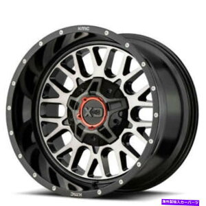 zC[@4{Zbg i4j20x9 XDzC[XD842XlAOXubNWO[It[hiB41j (4) 20x9 XD Wheels XD842 Snare Gloss Black w Grey Off Road Rims (B41)