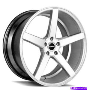 �z�C�[���@4�{�Z�b�g �i4�j20 "StradaWheels Perfetto Silver Machined Rims�iB41�j (4) 20" Strada Wheels Perfetto Silver Machined Rims(B41)