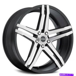 zC[@4{Zbg i4j20 "StradaWheels Domani Black Machined RimsiB44j (4) 20" Strada Wheels Domani Black Machined Rims(B44)