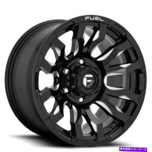 zC[@4{Zbg i4j18C`̔RzC[D673ubcOXubN~h[hiB46j (4) 18" Fuel Wheels D673 Blitz Gloss Black Milled Off Road Rims(B46)