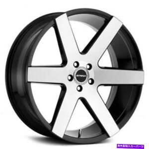 zC[@4{Zbg i4j22 "Xg_zC[R[_OXubN@BHiB17j (4) 22" Strada Wheels Coda Gloss Black Machined Rims (B17)