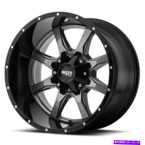 zC[@4{Zbg i4j17x9 Moto Metal Wheels Mo970O[ƍ̃It[hiB47j (4) 17x9 Moto Metal Wheels MO970 Gray with Black Off Road Rims (B47)
