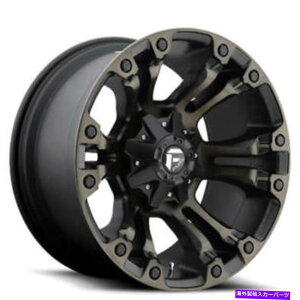 zC[@4{Zbg i4j18 "RzC[D569CubN@BHꂽw_[N`gIt[hiB45j (4) 18" Fuel Wheels D569 Vapor Black Machined w Dark Tint Off Road Rims (B45)