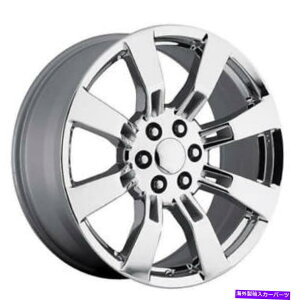 �z�C�[���@4�{�Z�b�g �i4�j20 GMC�f�i�� /�G�X�J���[�h�z�C�[��FR 40 CHROME OEM���v���J�����iB5�j (4) 20 GMC Denali / Escalade Wheels FR 40 Chrome OEM Replica Rims (B5)�y���s�A���i�z
