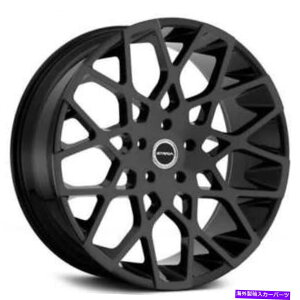 zC[@4{Zbg i4j22 "Xg_zC[bucaXeXubNiB44j (4) 22" Strada Wheels Buca Stealth Black Rims(B44)