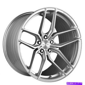 �z�C�[���@4�{�Z�b�g �i4�j21 ���炵���X�^���X�z�C�[��SF03�u���V�V���o�[�����iB31�j (4) 21 Staggered Stance Wheels SF03 Brush Silver Rims (B31)�y���s�A���i�z