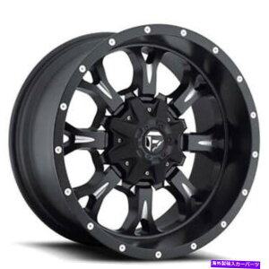 �z�C�[���@4�{�Z�b�g �i4�j20x10�R���z�C�[��D517 KRANK MATTE BLACK Milled Off Road Rims�iB46�j (4) 20x10 Fuel Wheels D517 Krank Matte Black Milled Off Road Rims (B46)