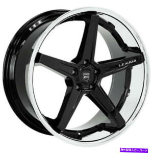 zC[@4{Zbg i4j19 "Lexani Wheels Savage Gloss Black W Chrome Lip RimsiB42j (4) 19" Lexani Wheels Savage Gloss Black w Chrome Lip Rims (B42)