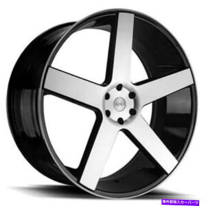 �z�C�[���@4�{�Z�b�g �i4�j22 Azad�z�C�[��AZ5198�u���b�N�@�B���H�����iB15�j (4) 22 Azad Wheels AZ5198 Black Machined Rims(B15)�y���s�A���i�z