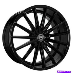 �z�C�[���@4�{�Z�b�g �i4�j20 ���炵�����N�T�j�z�C�[���y�K�T�X�O���X�u���b�N�����iB45�j (4) 20 Staggered Lexani Wheels Pegasus Gloss Black Rims (B45)�y���s�A���i�z