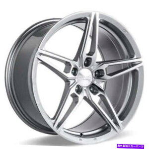 �z�C�[���@4�{�Z�b�g �i4�j19 �G�[�X�����z�C�[��aff01�@�B���H���ꂽ�t�F�C�X�����iB42�j (4) 19 Ace Alloy Wheels AFF01 Silver with Machined Face Rims(B42)�y���s�A���i�z