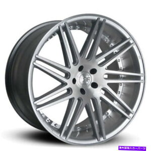 �z�C�[���@4�{�Z�b�g �i4�j22 ���H�̓z�C�[��RF11�V���o�[�u���V�����iB5�j (4) 22 Road Force Wheels RF11 Silver Brush Rims (B5)�y���s�A���i�z