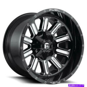 �z�C�[���@4�{�Z�b�g �i4�j20x10�R���z�C�[��D620�n�[�h���C���O���X�u���b�N�~���Y�I�t���[�h�����iB47�j (4) 20x10 Fuel Wheels D620 Hardline Gloss Black Milled Off Road Rims (B47)�y���s�A���i�z