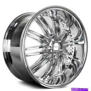 �z�C�[���@4�{�Z�b�g �i4�j22 XIX�z�C�[��X23�N���������iB5�j (4) 22 XIX Wheels X23 Chrome Rims (B5)�y���s�A���i�z