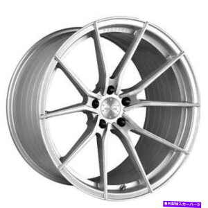 �z�C�[���@4�{�Z�b�g �i4�j19/20 ���炳�ꂽ�߂܂��z�C�[��rfs1.2�V���o�[�u���V�t�������ib4�j (4) 19/20 Staggered Vertini Wheels RFS1.2 Silver Brushed Rims (B4)�y���s�A���i�z