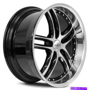 zC[@4{Zbg i4j20 "XIXzC[X15 SSbvtubN}ViB3j (4) 20" XIX Wheels X15 Black Machine with SS Lip Rims (B3)