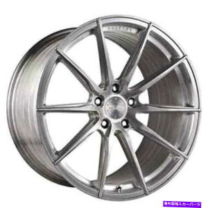 zC[@4{Zbg i4j19 "Staggered Vertini Wheels RFS1.1`^ubViB2j (4) 19" Staggered Vertini Wheels RFS1.1 Titanium Brushed Rims (B2)
