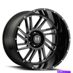 zC[@4{Zbg i4j20x9GΓIzC[H110XgCJ[u[hJbgiGloss Black MilledjOff RoadiB1j (4) 20x9 Hostile Wheels H110 Stryker Blade Cut(Gloss Black Milled)Off Road(B1)