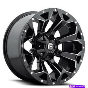 zC[@4{Zbg i4j20x9RzC[d576ATgOXubN~h[hiB48j (4) 20x9 Fuel Wheels D576 Assault Gloss Black Milled Off Road Rims (B48)