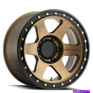zC[@4{Zbg i4j18 "\bhzC[MR310 CON 6[hIt[hiB8j (4) 18" Method Wheels MR310 Con 6 Bronze Off Road Rims (B8)